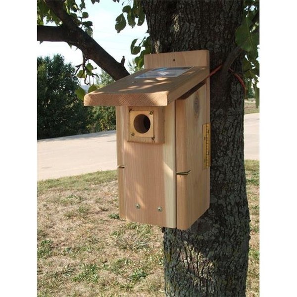 Songbird Essentials Songbird Essentials SESCS3004RW 6.5" W x 14.75" H x 10" D Ultimate Bluebird House SESCS3004RW